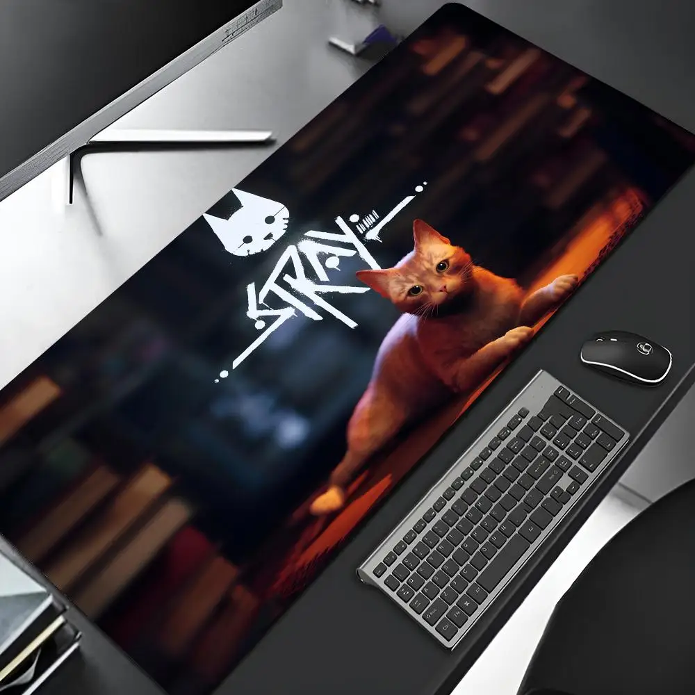 Game S-StrayS Mouse Pad Edge Big Gaming Locking Computer Gamer Keyboard Large Rubber Art Mousepad Laptop Desk Mat