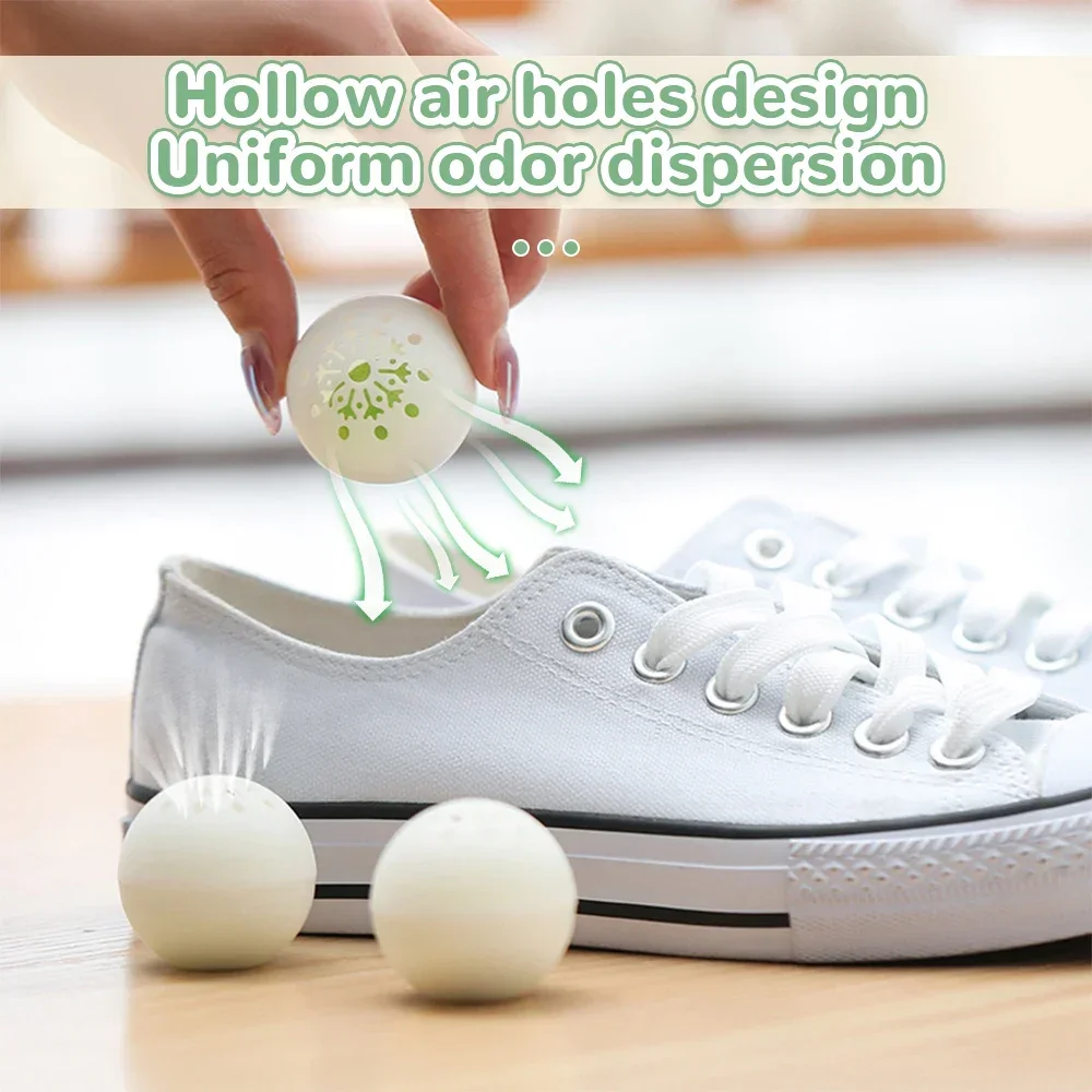 Shoe Deodorizer Freshener Balls For Shoes Multifunction Home Close Scent Fresheners Footwear Shoe Closet Toilet Deodorization