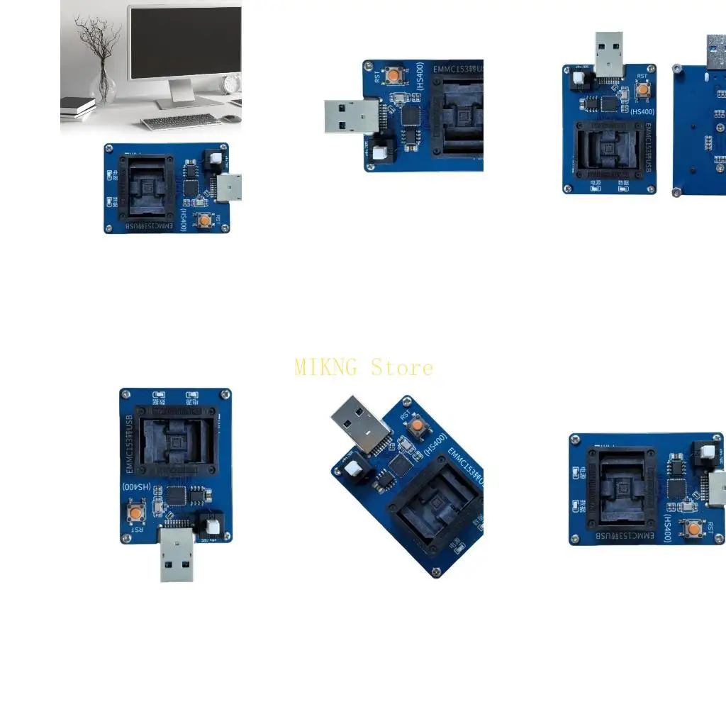 USB Programming interfaces Read-write Chip Testing Rack for Electronic module best sale
