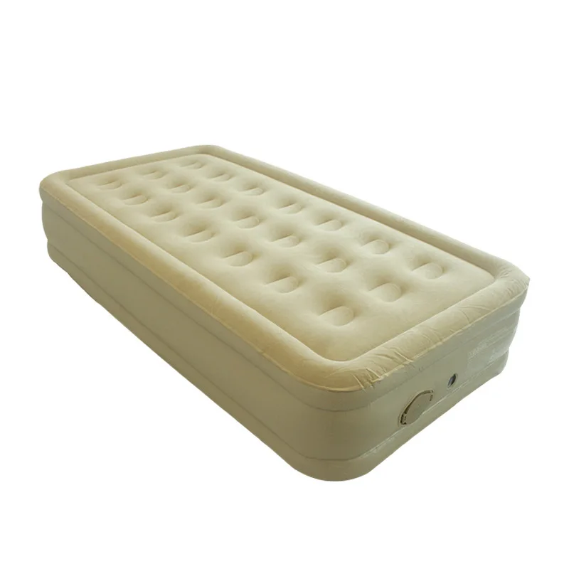 

Flocking Inflatable Mattress Outdoor Portable Collatable Foldable Multi-Size Inflatable Bed Household Air Cushion Bed