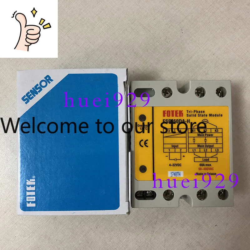 

Original And Genuine FOTEK Taiwan Yangming Solid State Relay ESR-60DA-H Fake One Penalty Ten