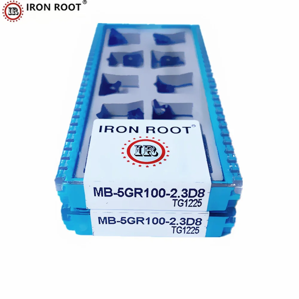 Imagem -03 - Inserções de Carboneto de Sulco Mb5gr1002.3d8mb-5gr100-2. Torno Cnc Ferramenta de Gerencio Metal Inserir para Mg-h1221005r Mb05