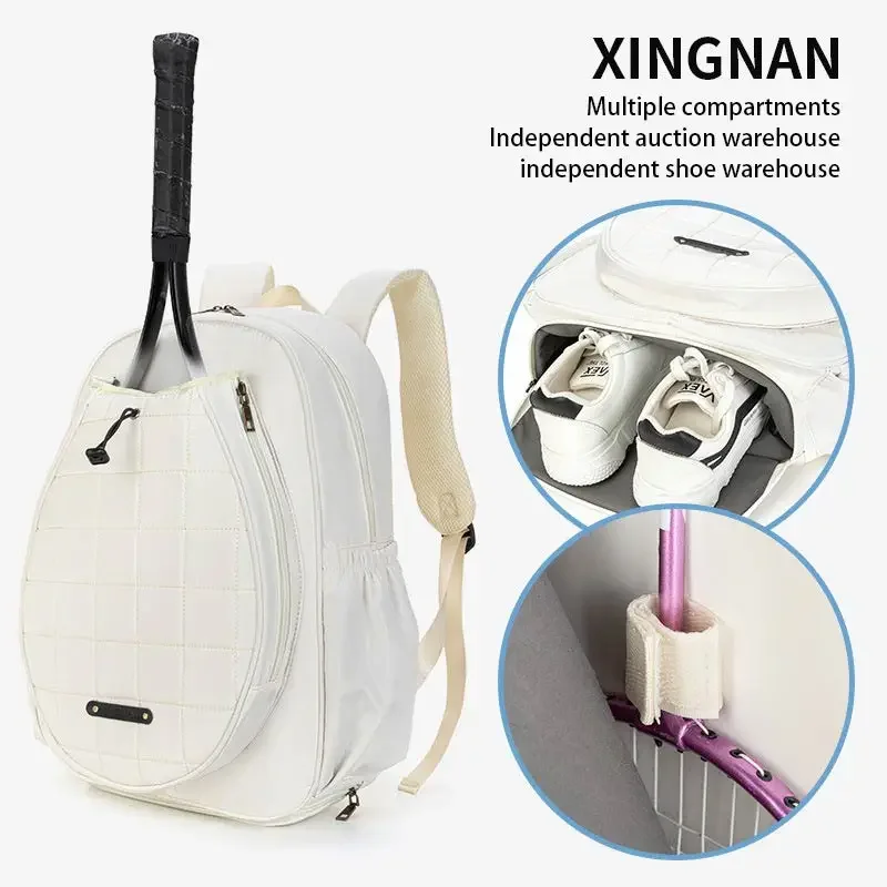 

Greatspeed Men's Women's Backpack Tennis Bag 2022 New Badminton 2-Rackets Tennis Handbag Outdoor Sports Tennis Racket Bag Male