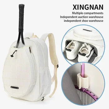 Greatspeed Men's Women's Backpack Tennis Bag 2022 New Badminton 2-Rackets Tennis Handbag Outdoor Sports Tennis Racket Bag Male
