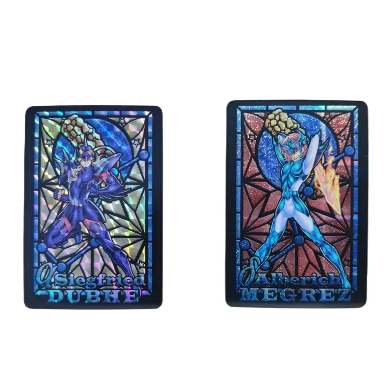 10pcs/set Saint Seiya Card Animation Characters Dohko Pope SAGA Stained Glass Classics Anime Collection Flash Cards Toy Gift