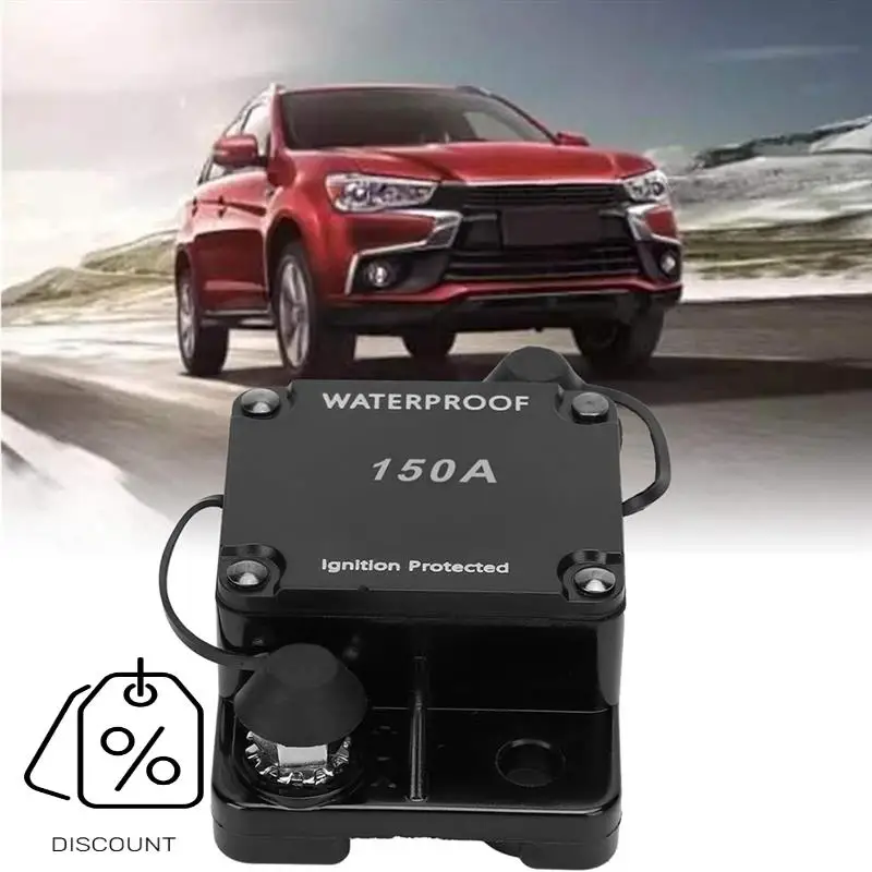 ABKJ-HT-608 Automatic Circuit Breaker Automatic Switch Fuse Holder Forcars Forother Circuit Safety Protection Systems 80A