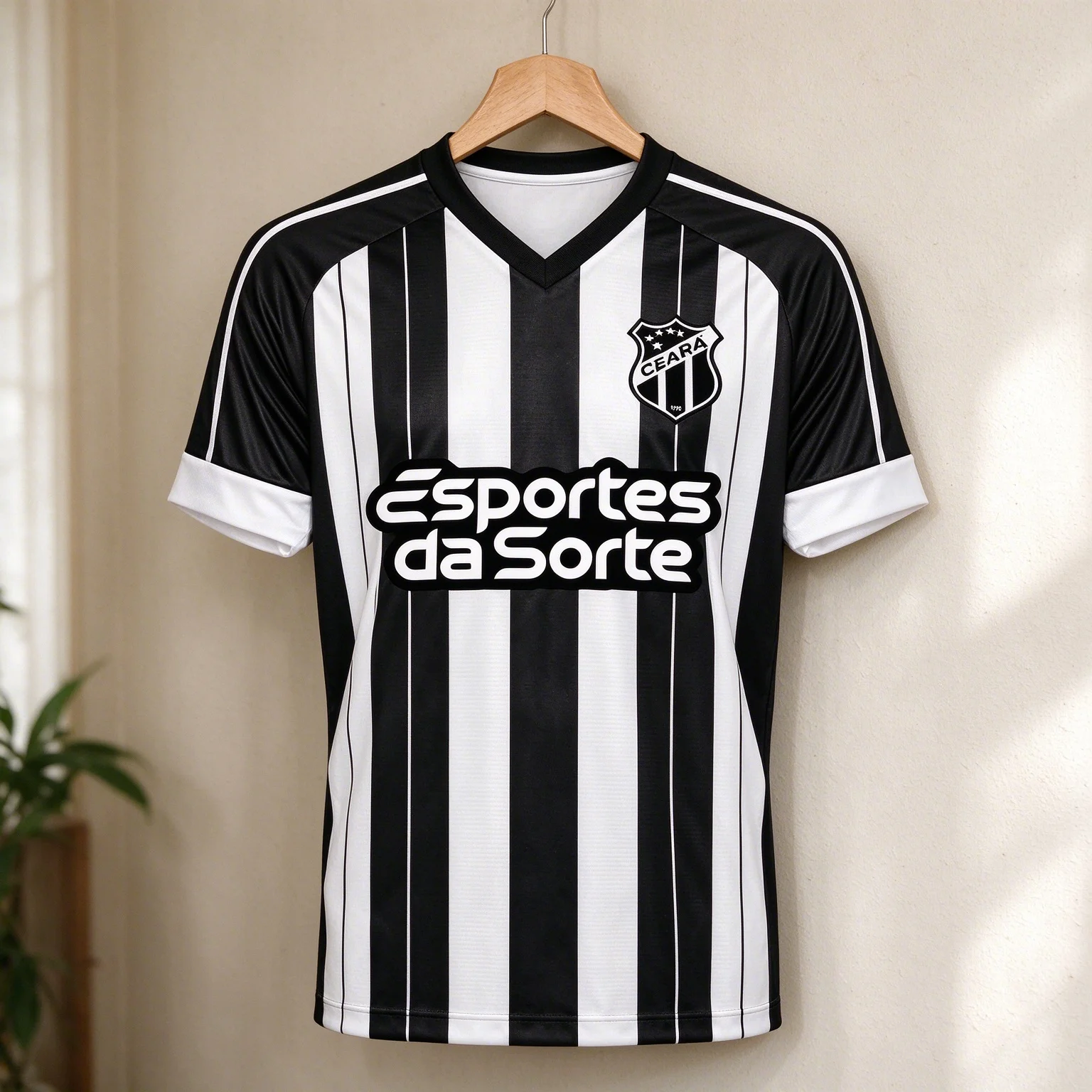 2026/27 Ceará Brazil Soccer Jersey Unisex Loose Short Sleeve Quick Dry Breathable Football Fan Gift Tops