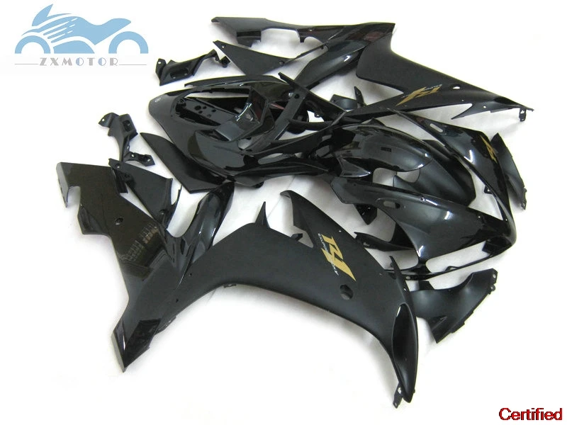 

Motorcycle fairing kits fit for YAMAHA 2004 2005 2006 YZFR1 04 05 06 YZF R1 black plastic fairings kit ZXMT Injection