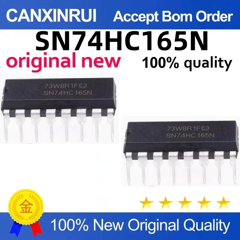 

（100 pieces）74HC165 74HC165N SN74HC165N c In-line DIP16 counter shift register