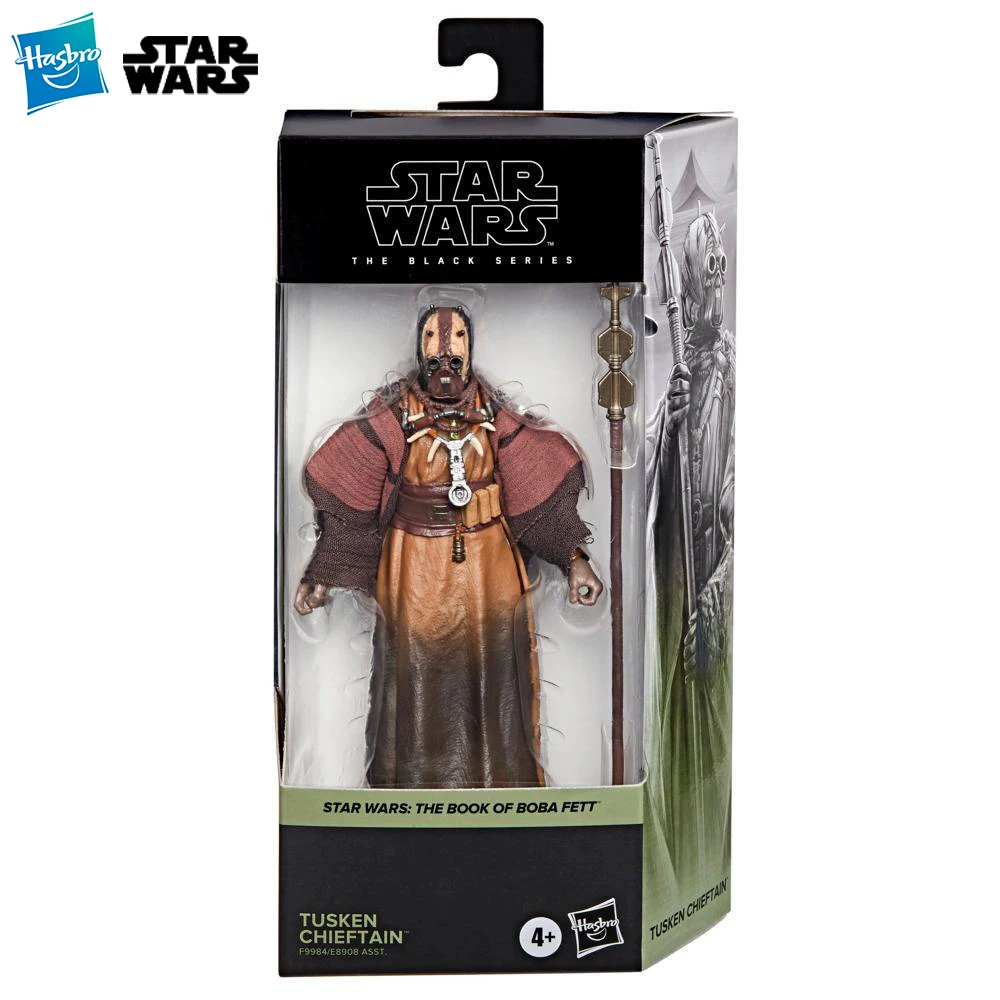 [Специальное предложение] Hasbro Star Wars The Black Series Tusken Chieftain (F9984) Хорошая коллекционная фигурка 15 см, модель игрушки