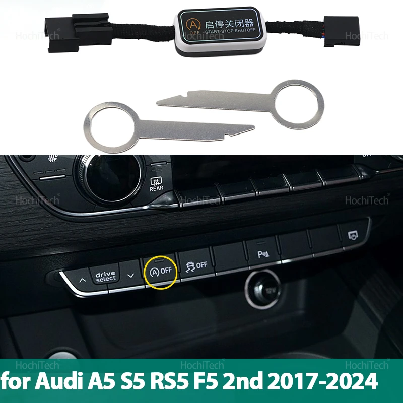 Car Automatic Start and Stop Engine Off Device Control Sensor Auto Stop Canceller for Audi A5 S5 RS5 F5 2nd 2017-2024