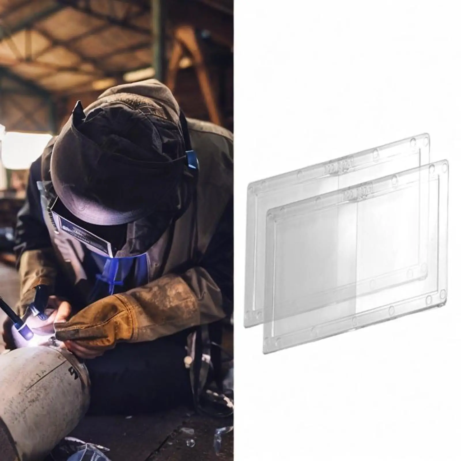 Magnifying Welding Lens Soldering Tool for Most Welding Helmets Workplace