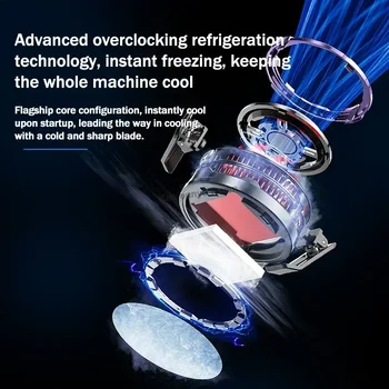 NEW MEMO CX08 PRO 9V2A Universal Mobile Phone Cooler Frozen Semiconductor Cooling Fan Radiator Magnetic Back Clip PUBG Heat Sink - Image 3