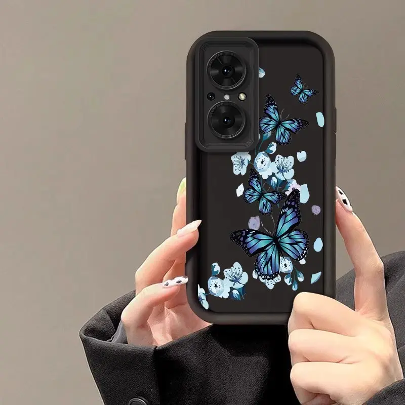 Nova 9SE czarujący motyl nowy futerał na telefon Huawei Nova 9S 6SE Y7A Y9A Y9A Y6 Y70 9 7i 9Pro Y90 Y91 Y5P Y7PRIME Y6S pokrowiec