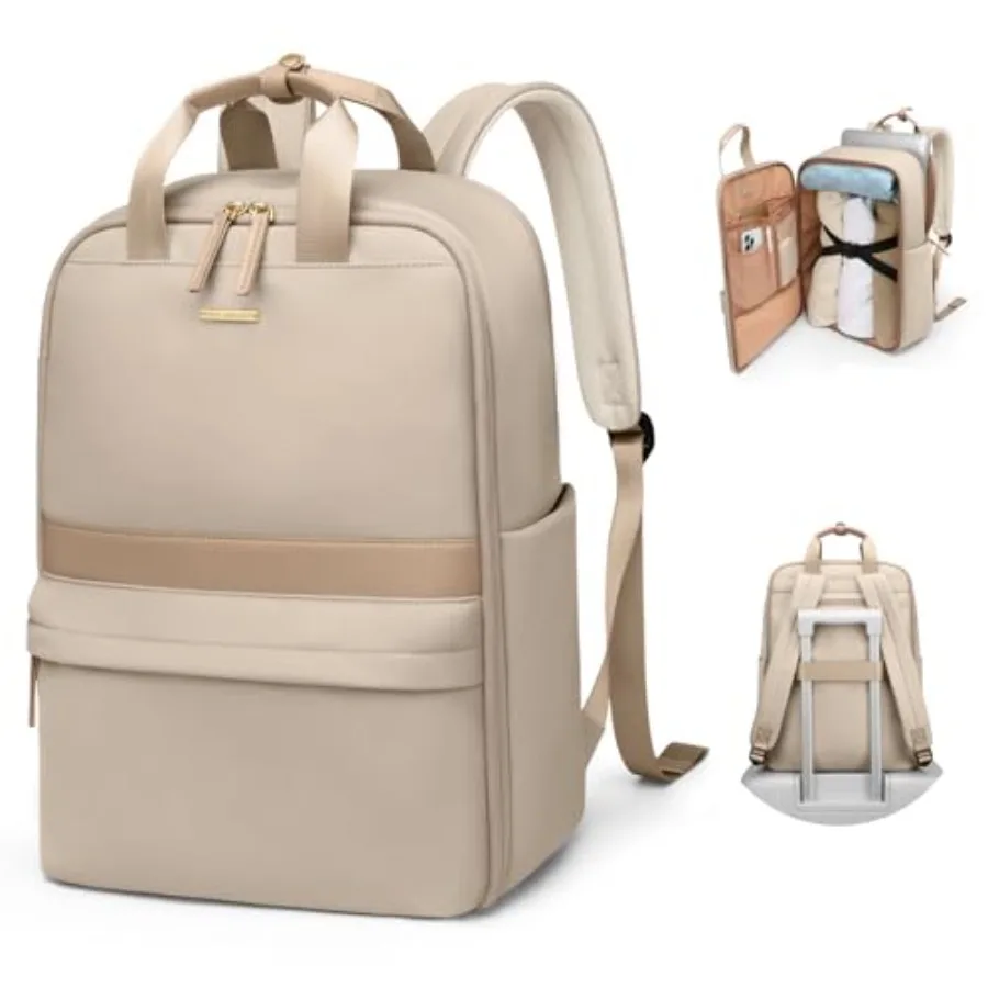 

Рюкзак для ноутбука для женщин, дорожный рюкзак с отделением для ноутбука, подходит для работы, путешествий и бизнеса, подходит для ноутбуков.