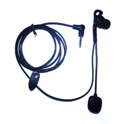 Écouteurs intra-auriculaires pour arbitres HIFI, casque d'interphone pour salariés électrique AS FBIM V4C V4 Plus V6C V6 pro Goref 105y/droit, 1 pièce