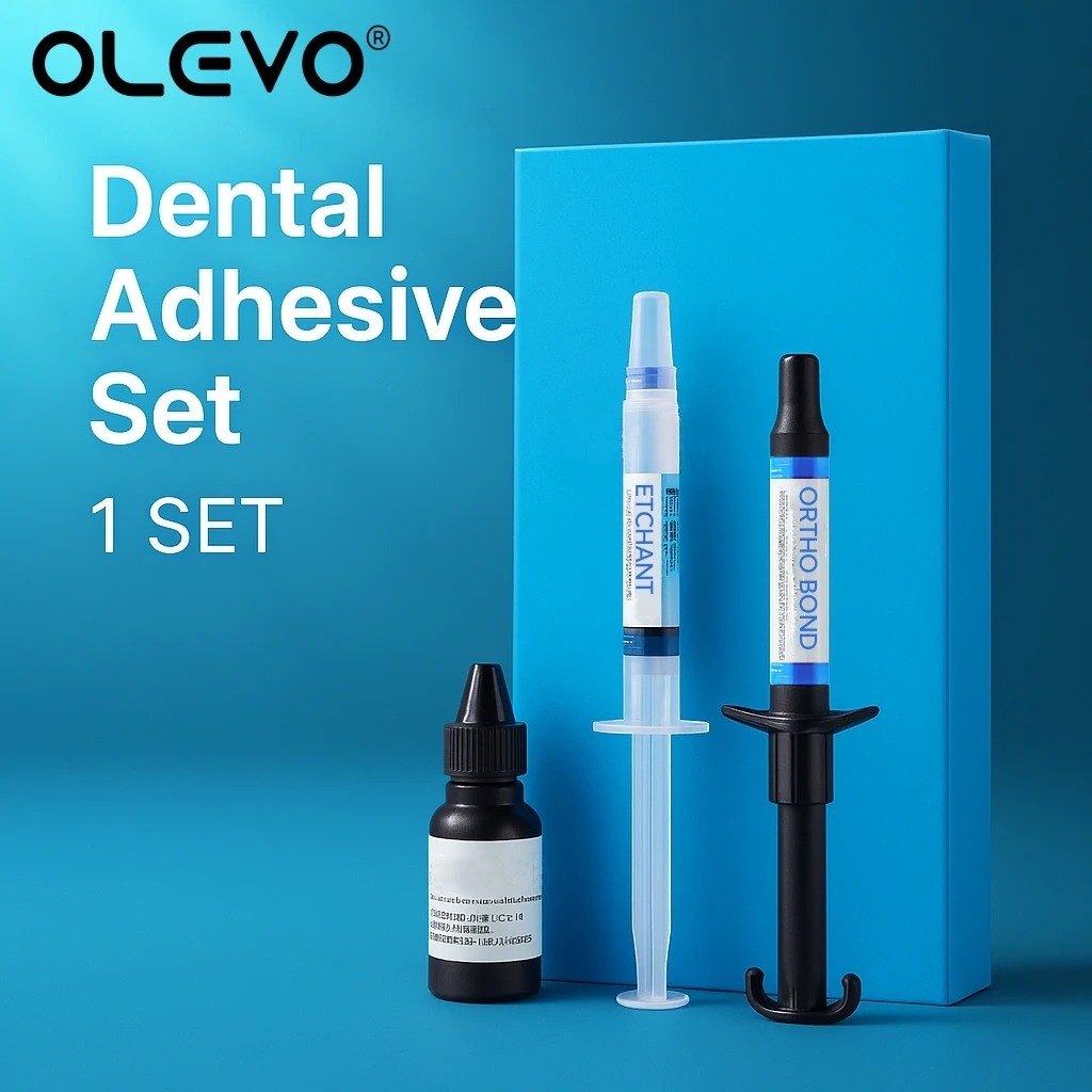 Dental Orthodontic Adhesive Kit Universal Composite Resin Adhesive Bonding Etch Gel Metal Ceramic Brackets Bonding Materials