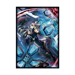 63x90mm 50PCS Holographic laser Illustration Anime Card Sleeves Trading Card Sleeves Japanese Card Protector for YGO Game Cards