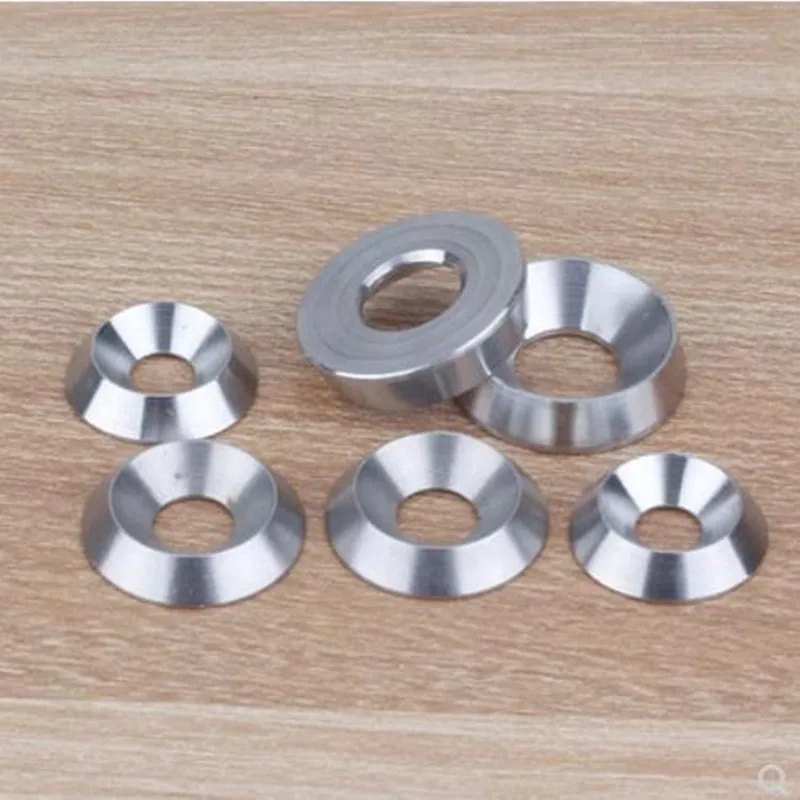 M3 M4 M5 M6 M8 M10 Stainless Steel Conical Solid Flat Gasket Concave and Convex Tapered Cone Conical  Washers