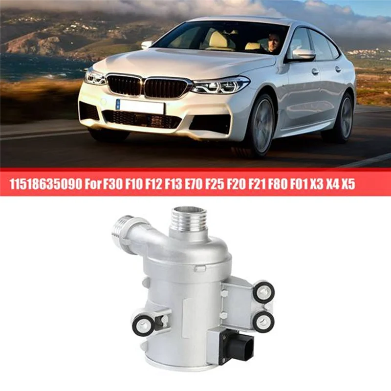 

Car Electric Water Pump Electric Coolant Engine Water Pump 11518635090 For BMW 335I 535I 640I 740I X3 X4 X5 X6