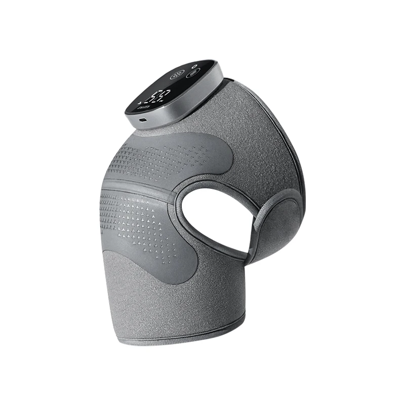 Factory Custom Electric Wireless Hot Smart Heating Knee Pads Brace Adjust Device Relieve Muscle Fatigue Knee Massager Machine