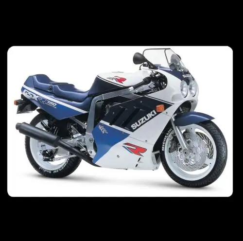 

suzuki 1986 GSX-R1100 Motorcycle Metal Poster Tin Sign 20x30cm
