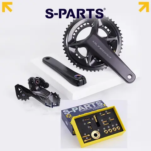 Bicycle speed transmission titanium screws for shimano R8150 R9250 road bike