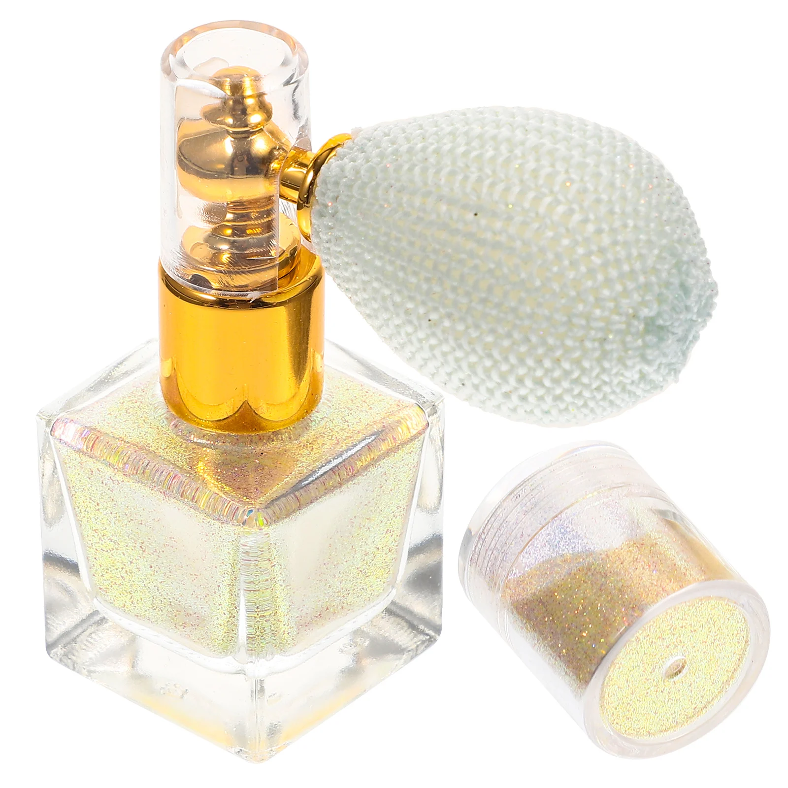 ハピナリー グリッタースプレー ファインシマーメイクアップ ポータブルコンパクトフォーミュラ