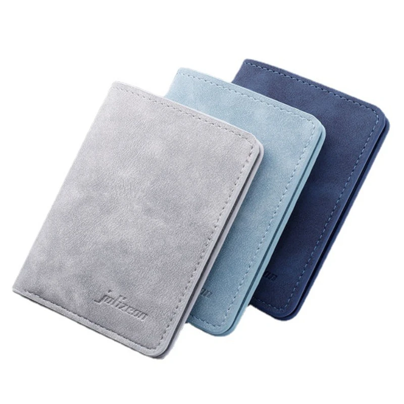 

Men/Women Fashion Wallet ID/credit Card Holder Wallet for Men Multi-Card BagHolder Two Fold Small Wallet Black/gray Coin Purse