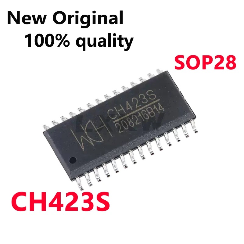 5/PCS New CH423S SOP-28 Two-line remote I/O expansion chip In Stock