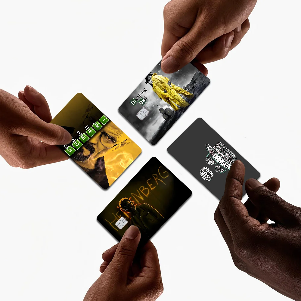 

Heisenberg Breaking Bad Anime Spend Or Save Funny Shell On Off Ultra Thin No Fade Sticker Skin Cover Film For Debit Credit Card