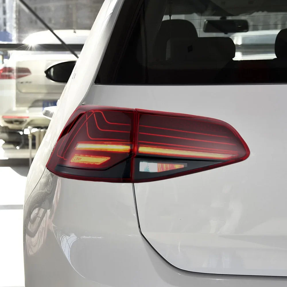 For VW Golf 7 2014-2021 Auto Back Lamps Assembly Upgrade New Style Dynamic G20 Style Car LED Laser taillights Tools Accessories