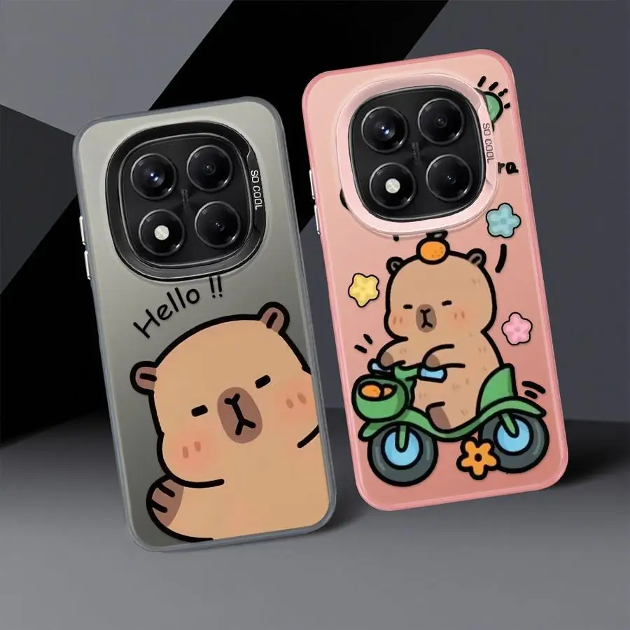 เคสโทรศัพท์หลังลายคาปิบาร่า สำหรับ Xiaomi Mi 11 Lite 12T Pro 13T