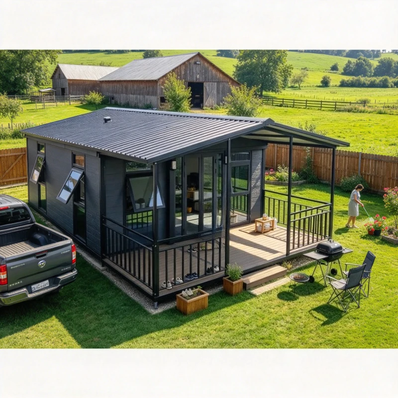 Modular Office Building Portable Folding Prefabricated House for Construction Workroom and 40ft Office Housing