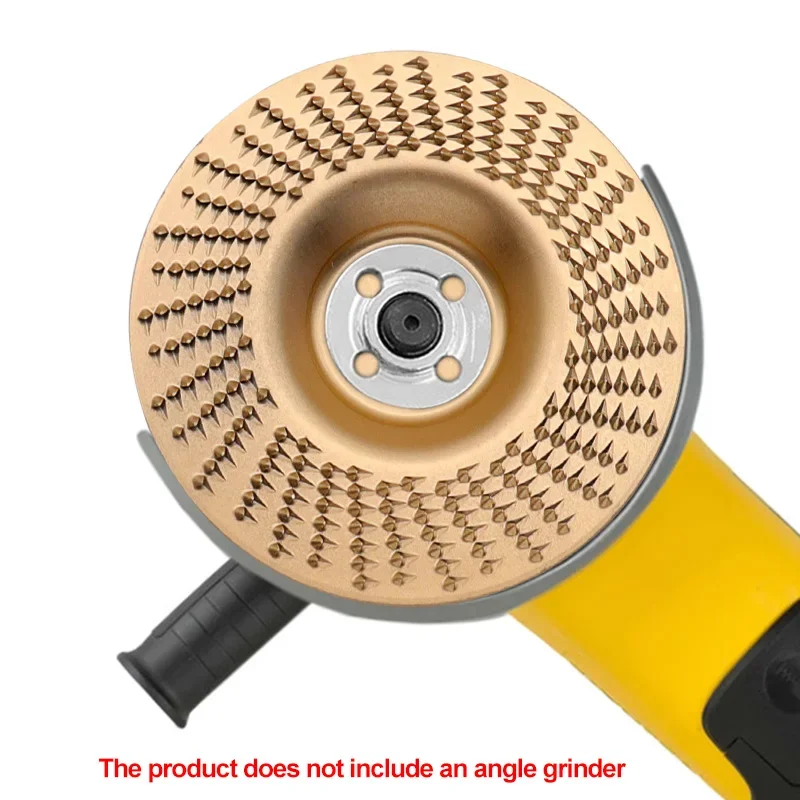 Polishing Wheel Angle Grinder Polishing Disc for Woodworking Grinding and Root Carving Tool