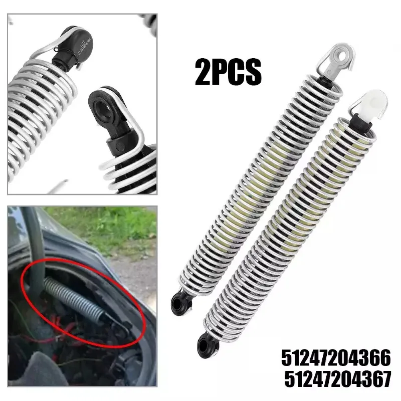 2pcs Trunk Lid Return Spring 51247204366 51247204367 Fit for 5 Series F10 01/2009 - 10/2016 New