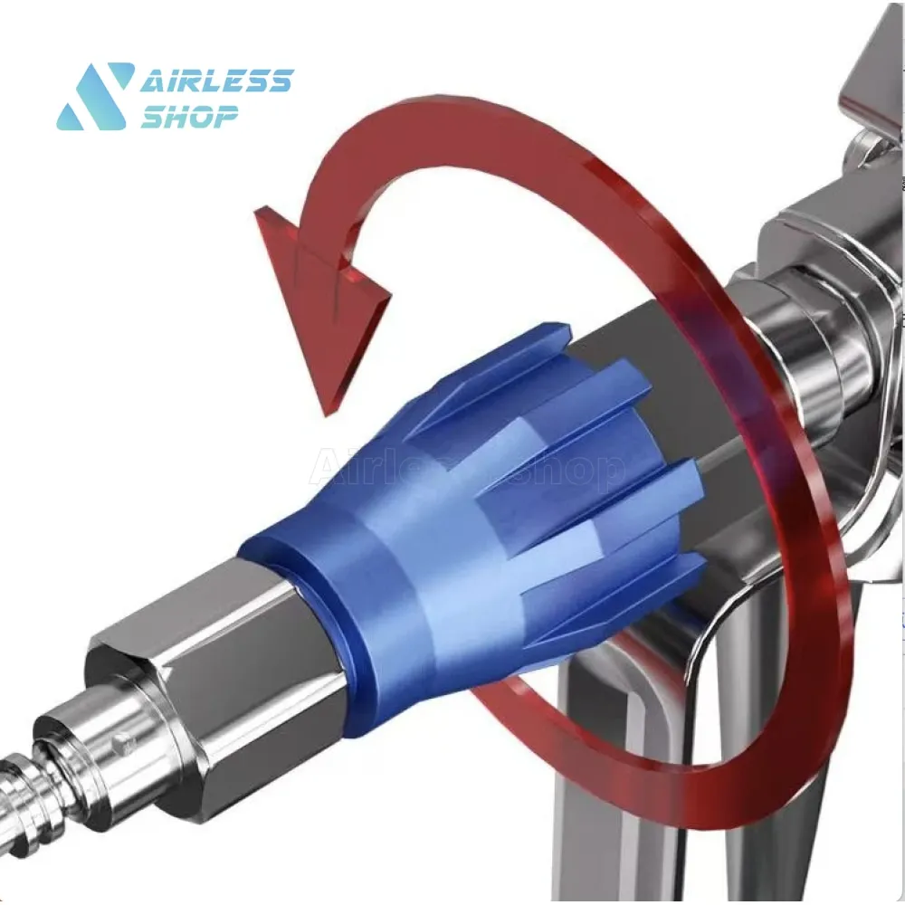 

Airless spray gun rotary controller, connect extension pole or nozzle guard, suitable for most common spray guns