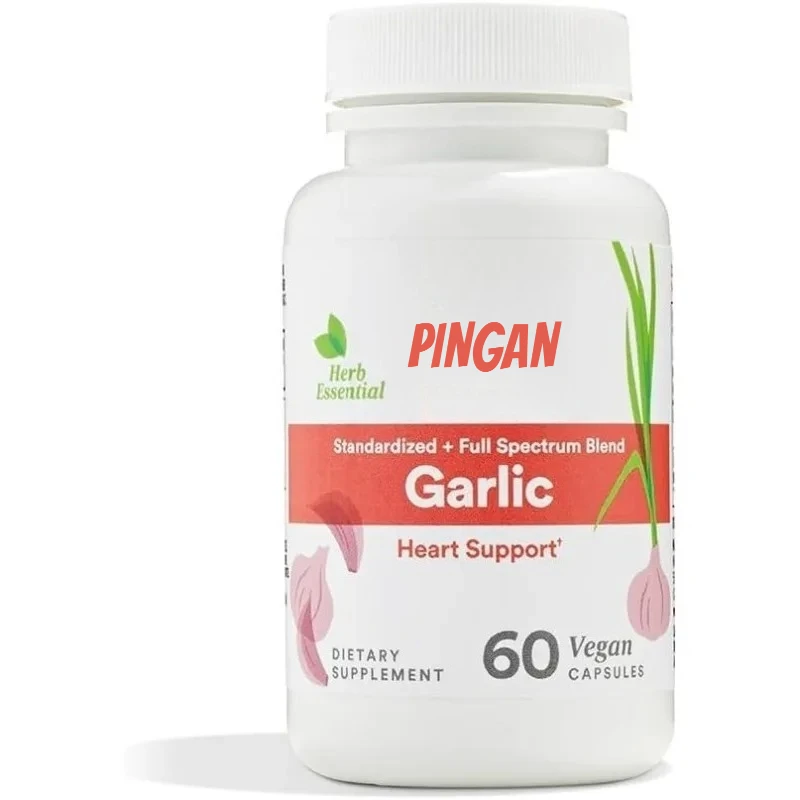 

Диетическая добавка для чеснока, веганские капсулы, поддерживает общее здоровье, 60 капсул