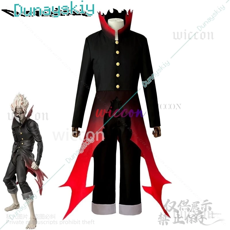 Okarun Cosplay Anime Cosplay Costume, Dandadan Ken, Tokyo Akura Cos, Haute raq Ked Tralike Coat, Rouge, Noir Outfit, Halloween Imbibé, Personnalisé, Nouveau