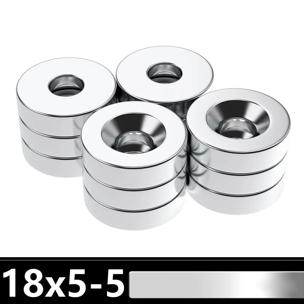 

18x5-5mm With Holes iman Refrigerator Magnets DIY Office Whiteboard Workshop