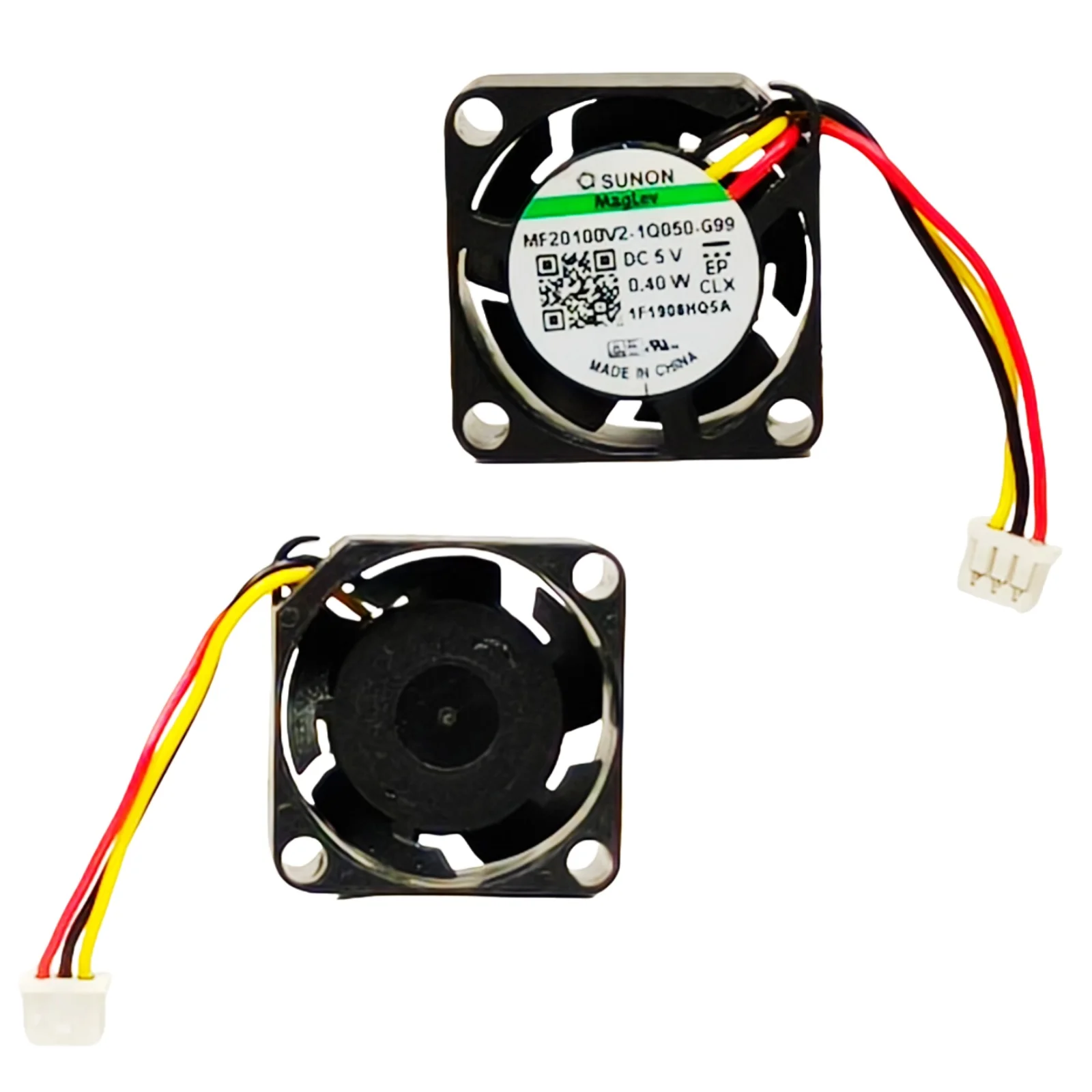 For SUNON MF20100V2-1Q050-G99 5V 0.08A 20x20x10mm Micro Cooling Fan 17000RPM Silent Mini DC Brushless Fan