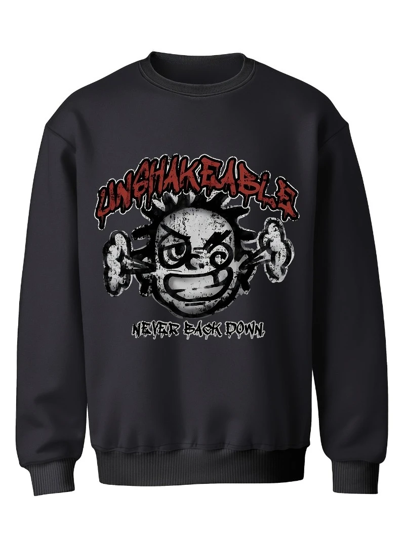 

Модный мужской повседневный пуловер с длинными рукавами и круглым вырезом, осень-зима 2025, толстовка с круглым вырезом для мужчин и женщин, топ