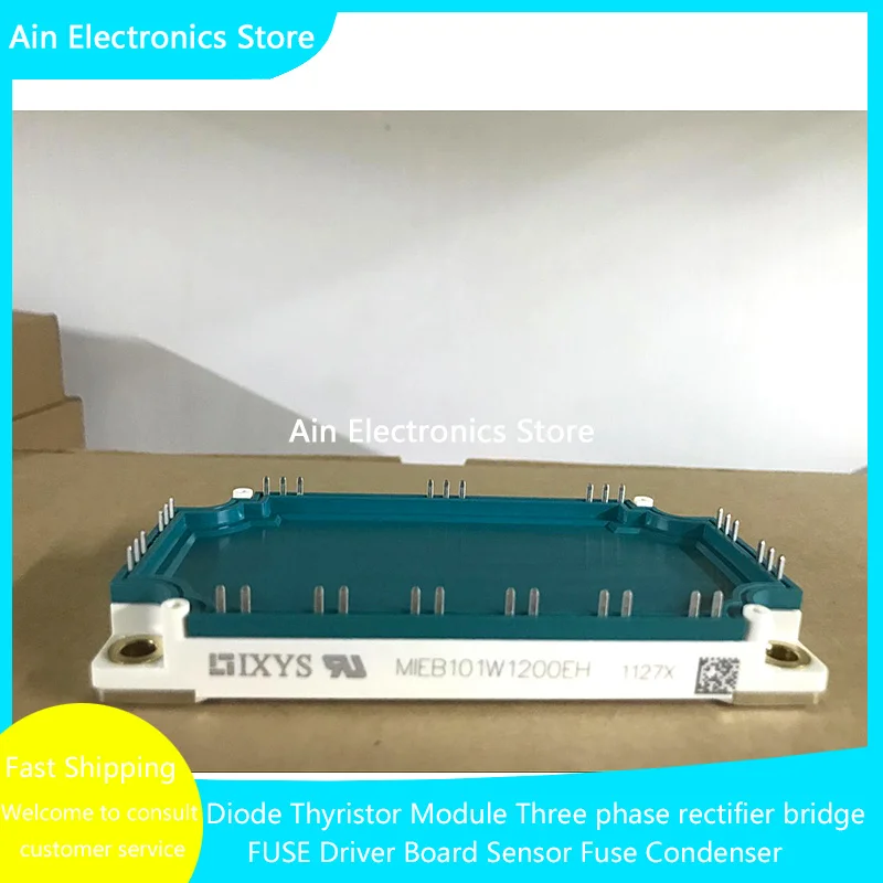 

MWI100-12A8 MWI100-12E8 MWI75-12A8 MWI75-12E8 MIEB101W1200EH MIEB75W1200EH FS100R12KS4 NEW ORIGINAL IGBT MODULE IN STOCK