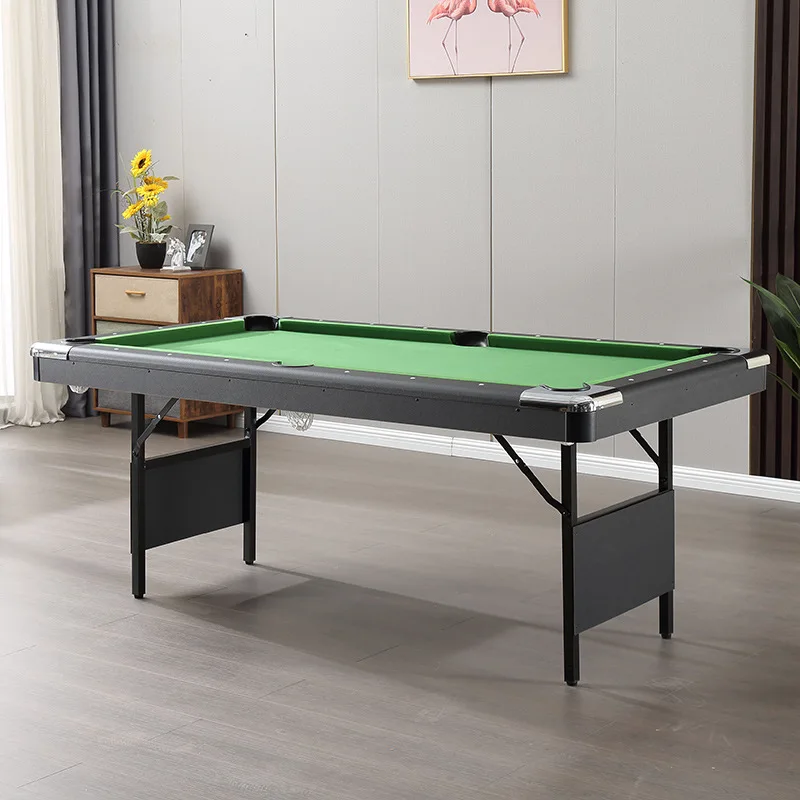 Pool table 1.9 meters household adult children's folding pool table, free of installation pool table p