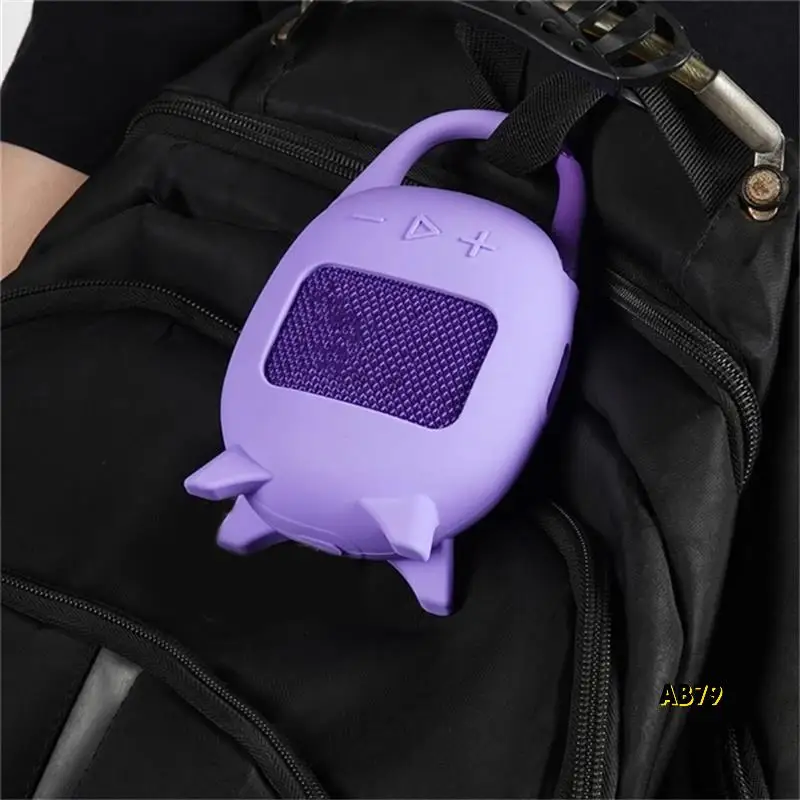 Silicone Protective Case For  Clip 5 Bluetooth-Compatible Speaker Full Cover Dustproof Thickened Protective Sleeve