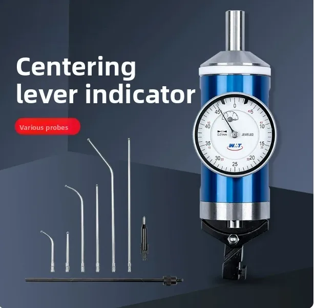 Industrial Centering Lever Gauge 0-3mm 0.01mm Dial Test Indicator for Machine Alignment