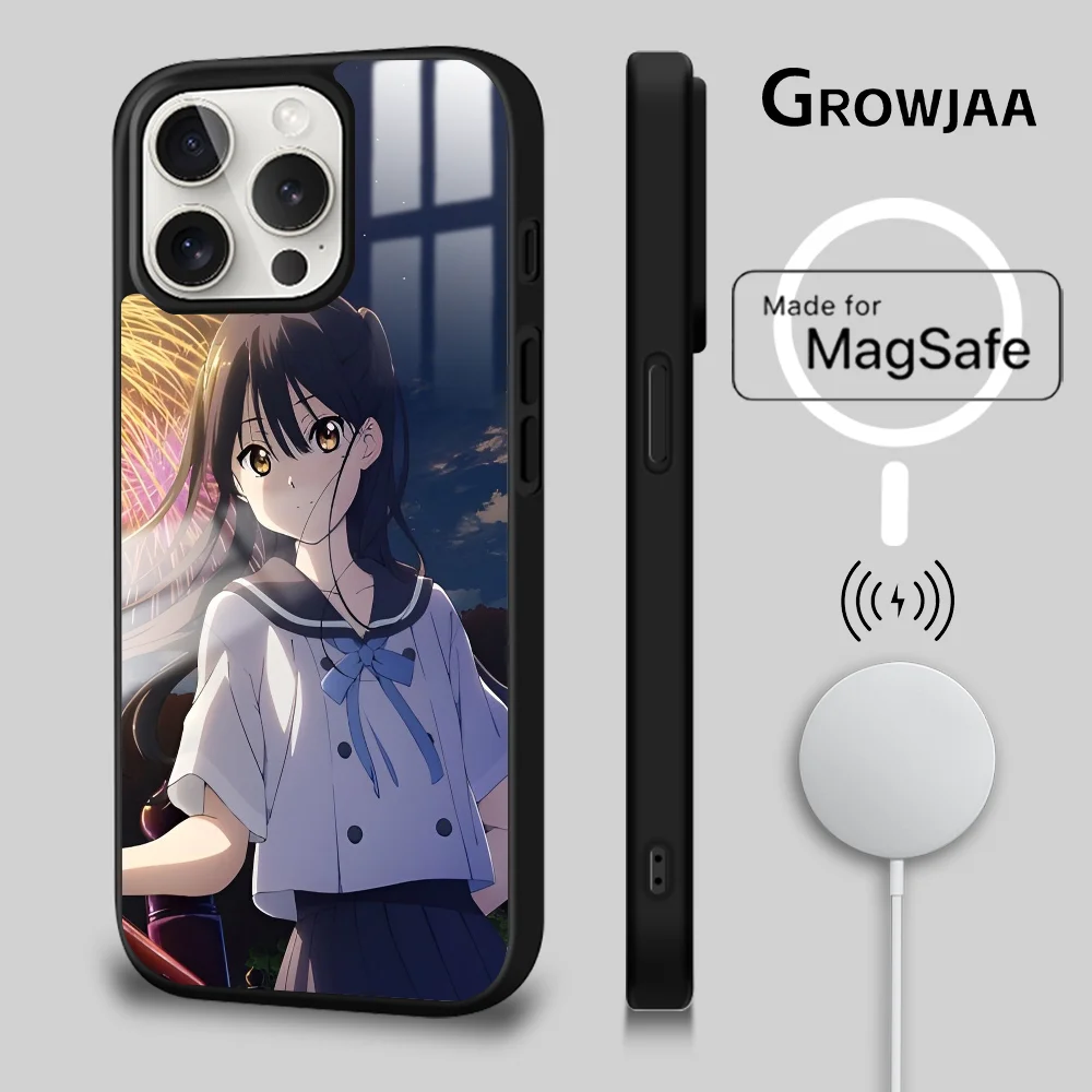 

Hello, World 2022KizunaAI Phone Case For iPhone 16 15 14 13 12 11 Pro Max Plus Mini Magsafe Mirror Wireless Magnetic Cover
