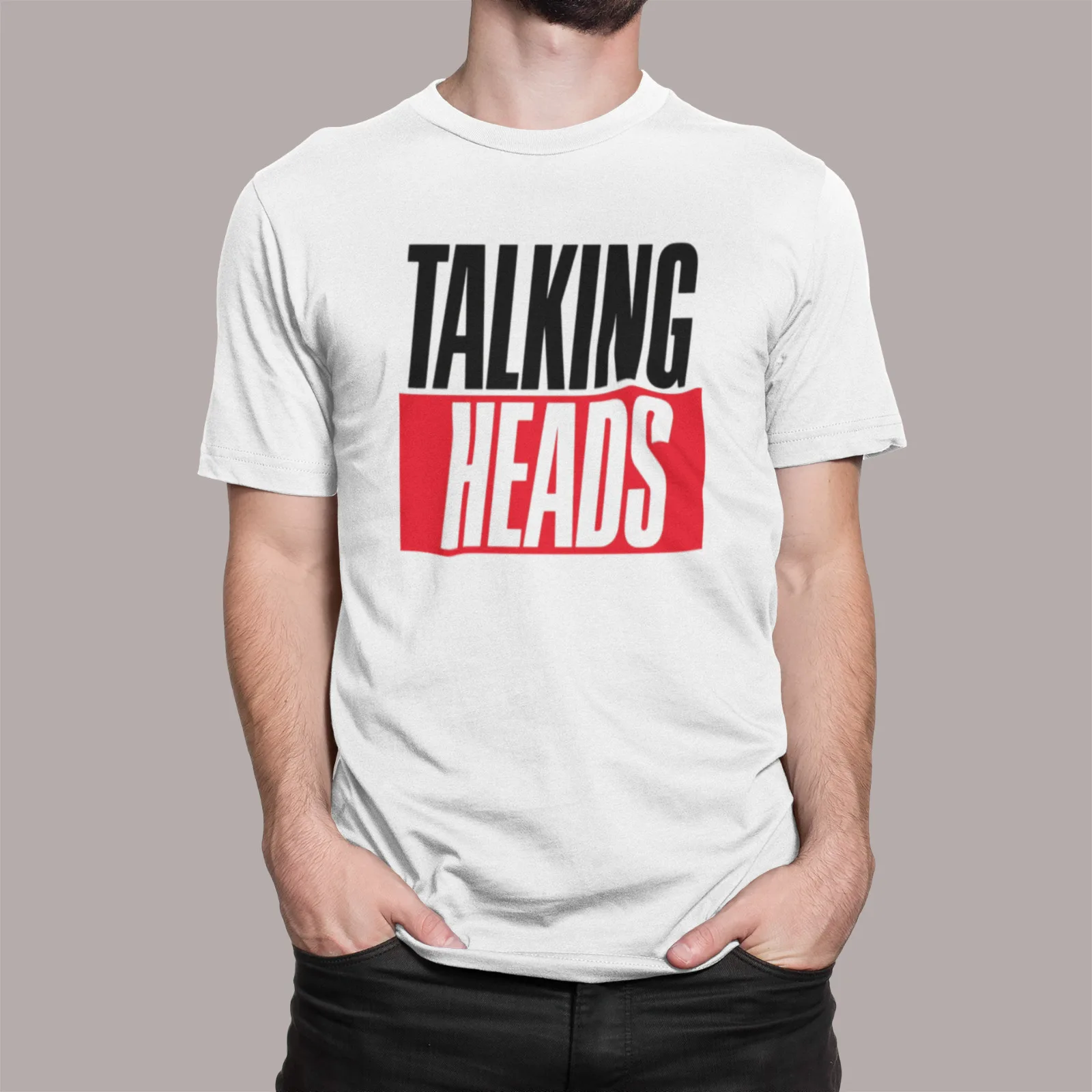 

TALKING HEADS T SHIRT 70s 80s 90s CLASSIC RETRO INDIE PUNK ADULTS KIDS T-Shirts For Girls Cotton Men's T-Shirts Anime
