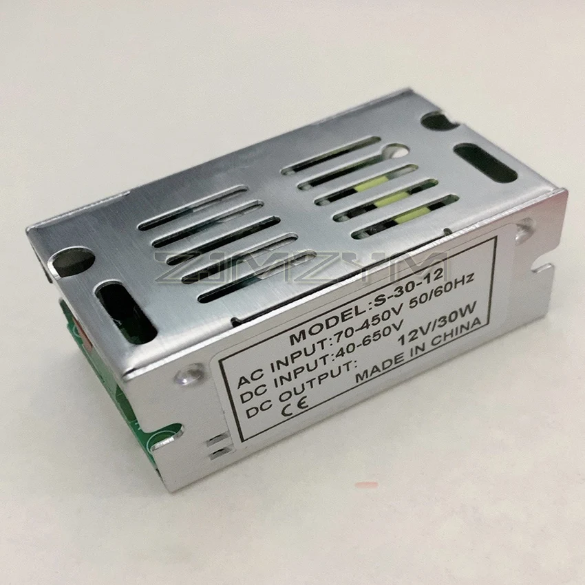 AC-DC DC-DC 40-650V Alimentatore switching ingresso tensione ultra ampio 12V2A 24V1A AC220 AC380 Universale