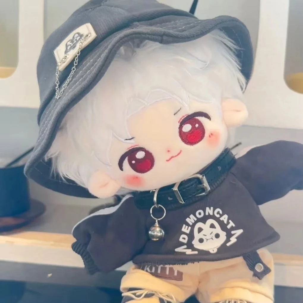 20CM Anime Sylus amor y espacio profundo chico guapo Cosplay ídolo  peluche muñeca  algodón suave vestido  cuerpo mascota